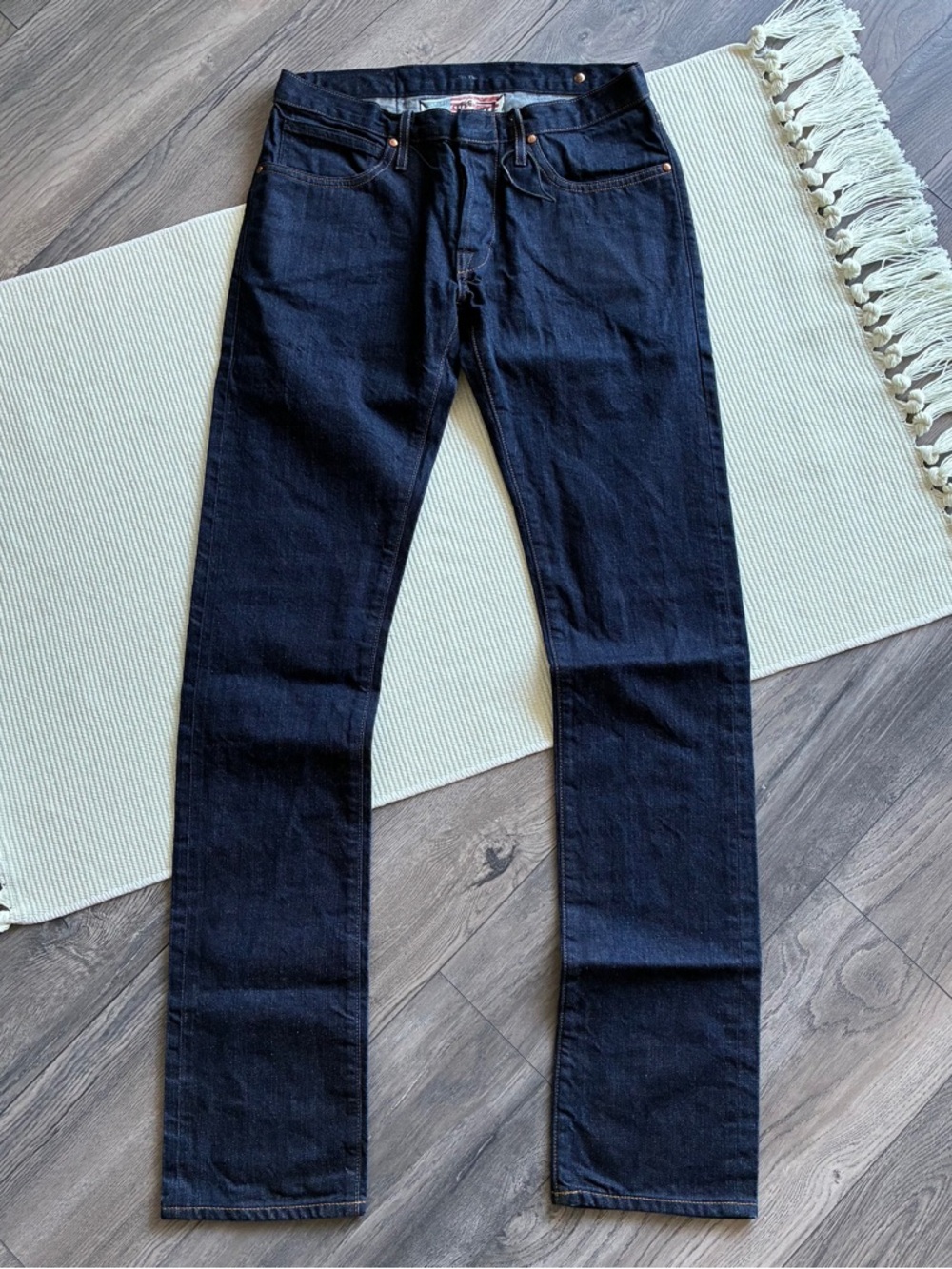 The Blksmth Hand Crafted Selvedge Jean Slim Tim Denim Pants